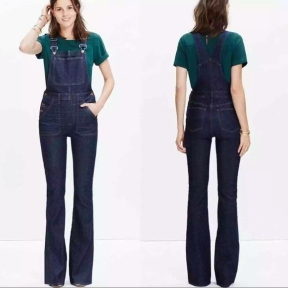 Madewell Denim - Madewell Flea Market Flare Dark Blue